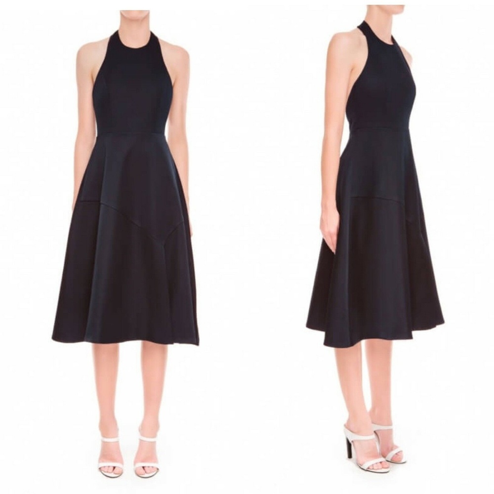 Keepsake - Disillusion Backless Dress - Navy - NWT